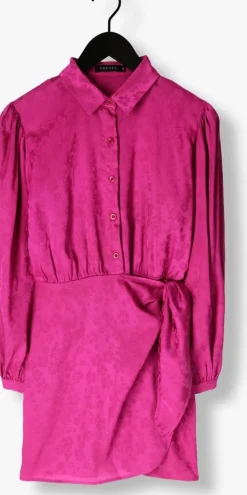 paarse ydence mini jurk dress fia