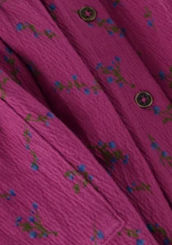 paarse your wishes minirok antique flower pocket skirt