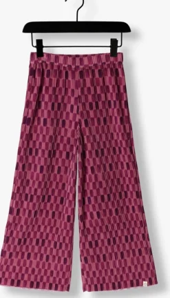 paarse your wishes pantalon carre wide leg pants