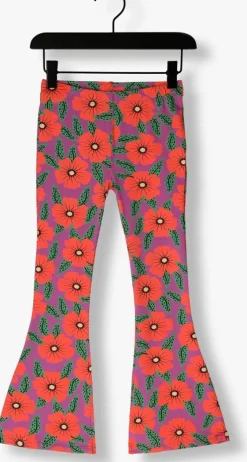 paarse z8 flared broek doreen