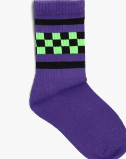 paarse z8 sokken emilio