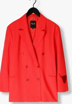 rode alix the label blazer ladies woven oversized blazer