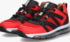 rode braqeez lage sneakers winston warschau