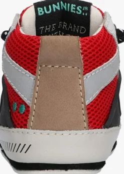 rode bunniesjr hoge sneakers zeb zacht
