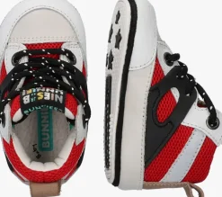 rode bunniesjr hoge sneakers zeb zacht