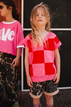 rode call me frankie spencer knitted heart spencer