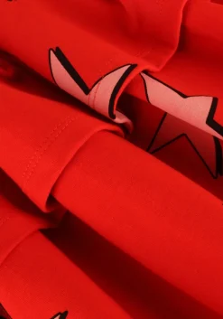 rode carlijnq minirok stars-layered skirt