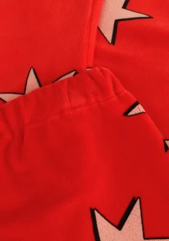 rode carlijnq wijde broek stars-flared legging