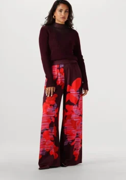 rode caroline biss wijde broek 4594