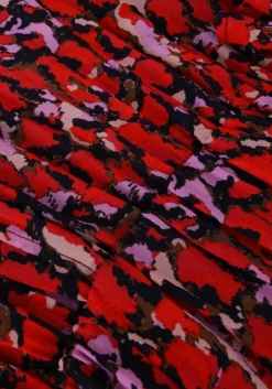 rode circle of trust mini jurk evie dress