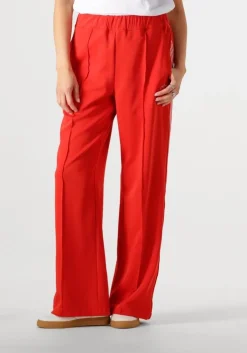 rode co'couture joggingbroek aminacc crease ll pant