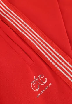 rode co'couture joggingbroek aminacc crease ll pant