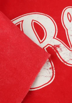 rode colourful rebel top rebels 33 acid wash drppd shldr sweat ss