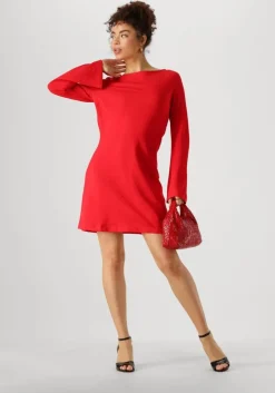 rode envii mini jurk enelba ls dress 7195