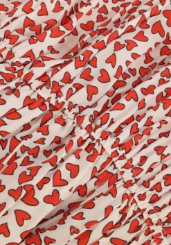 rode est'seven mini jurk est’journee dress bambu