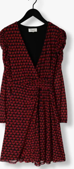 rode fabienne chapot mini jurk flake dress