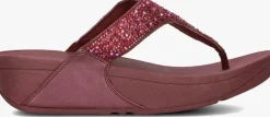rode fitflop teenslippers je3