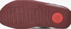 rode fitflop teenslippers je3