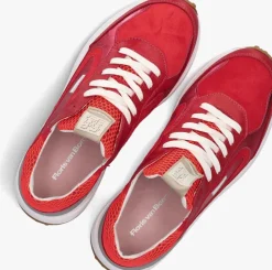 rode floris van bommel lage sneakers sfw-10107