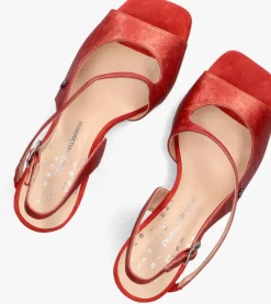 rode floris van bommel slingbacks sfw-90065