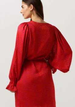 rode freebird mini jurk xeni