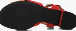 rode gabor sandalen met hak 772.1