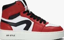 rode hip hoge sneakers h1665