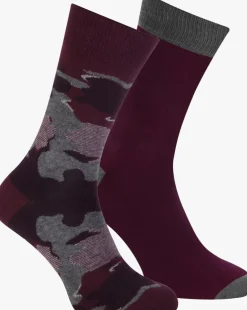 rode marcmarcs sokken mm dominic cotton 2-pack