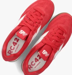 rode new balance lage sneakers rc42
