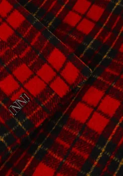 rode nik & nik minirok tartan skirt