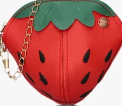 rode nono schoudertas strawberry bag