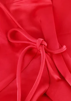 rode notre-v midi jurk nv-frida