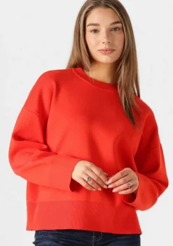 rode object trui objelly l/s oz o-neck knit div