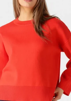 rode object trui objelly l/s oz o-neck knit div