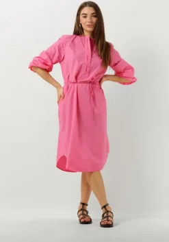 rode penn & ink midi jurk dress midi