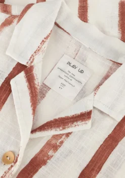 rode play up casual overhemd printed woven shirt