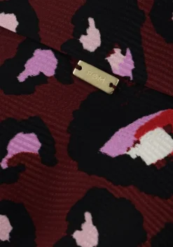 rode pom amsterdam maxi jurk dress 7056