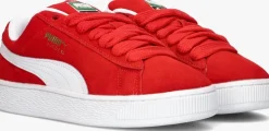 rode puma lage sneakers suede xl jr