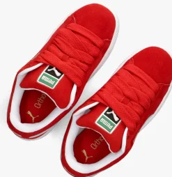 rode puma lage sneakers suede xl jr