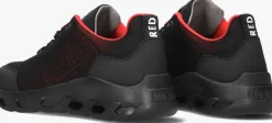 rode red-rag lage sneakers 13807