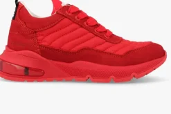 rode red-rag lage sneakers 13739