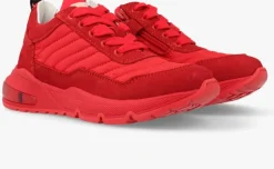 rode red-rag lage sneakers 13739