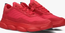 rode red-rag lage sneakers 13483