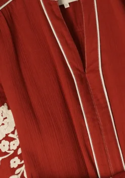 rode stella forest midi jurk e24ro012