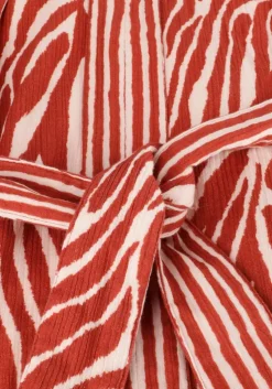 rode stella forest midi jurk e24ro053