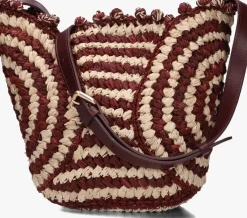 rode vanessa bruno handtas panier pm