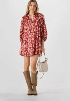 rode vanessa bruno mini jurk vanessa
