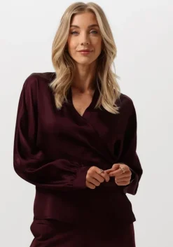 rode vanilia blouses wrap loose blouse