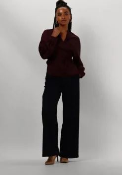 rode vanilia blouses wrap loose blouse