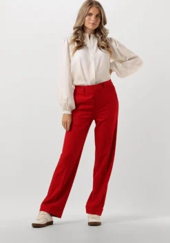 rode vanilia pantalon regular viscose pants